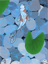 Load image into Gallery viewer, Doodledana- Koi PonDoodle