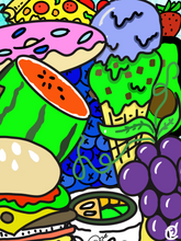 Load image into Gallery viewer, Doodledana- Foodle Doodle
