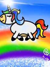 Load image into Gallery viewer, Doodledana- Unicornoodle Doodle