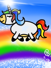 Load image into Gallery viewer, Doodledana- Unicornoodle Doodle
